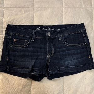 American Eagle Outfitters Women's Deep Indigo Jean Shorts NWOT